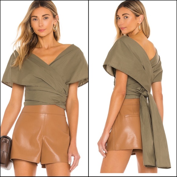 NWT L’acadmie wrap top -small - Picture 4 of 7